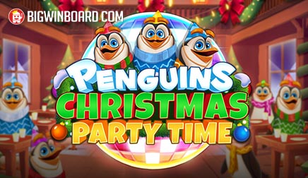Penguins Christmas Party Time