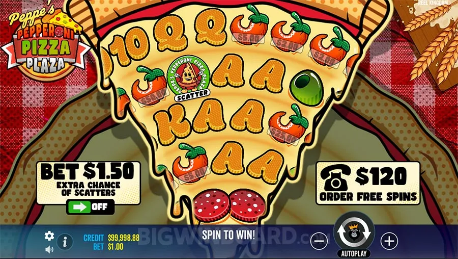 Peppe's Pepperoni Pizza Plaza slot