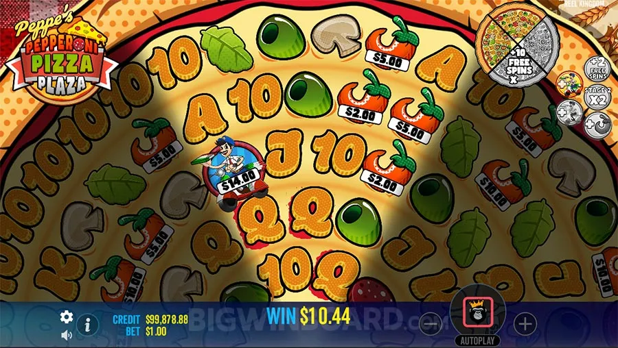 Peppe's Pepperoni Pizza Plaza slot