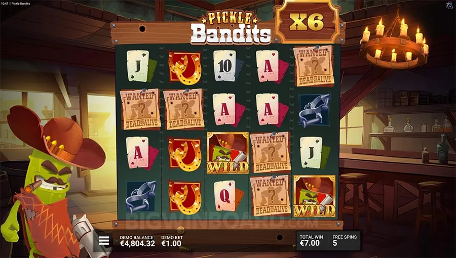 Pickle Bandits slot
