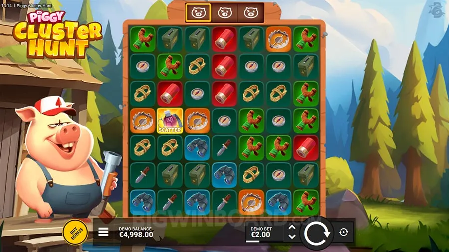 Piggy Cluster Hunt slot