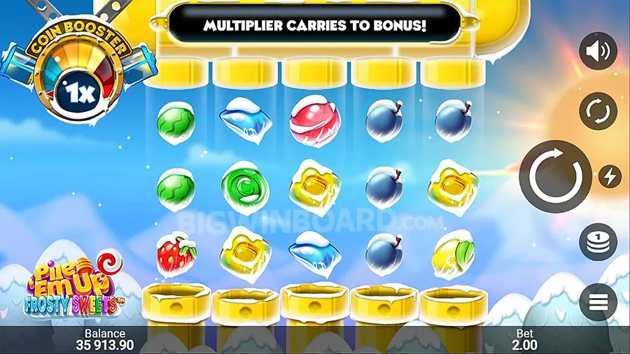 Pile 'Em Up Frosty Sweets slot