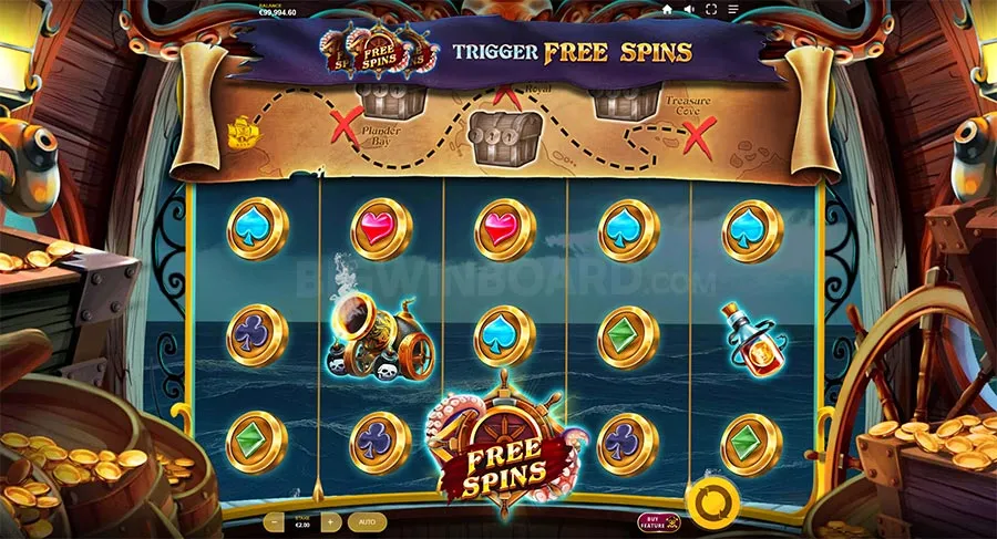 Pirates' Plenty Treasures of the Seas slot