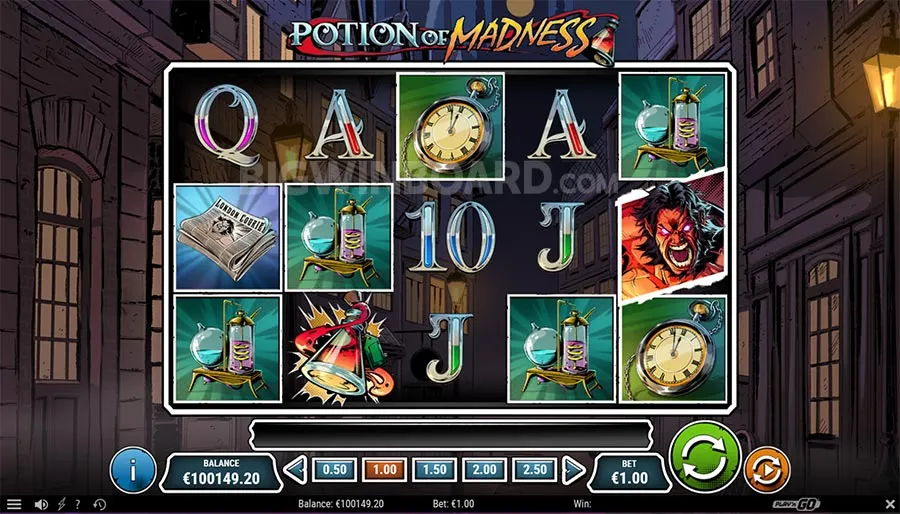 Potion of Madness slot