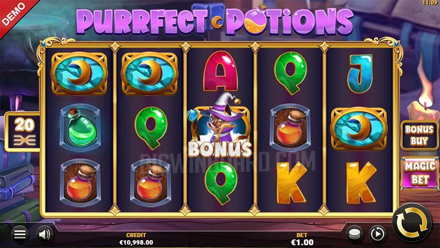 Purrfect Potions slot