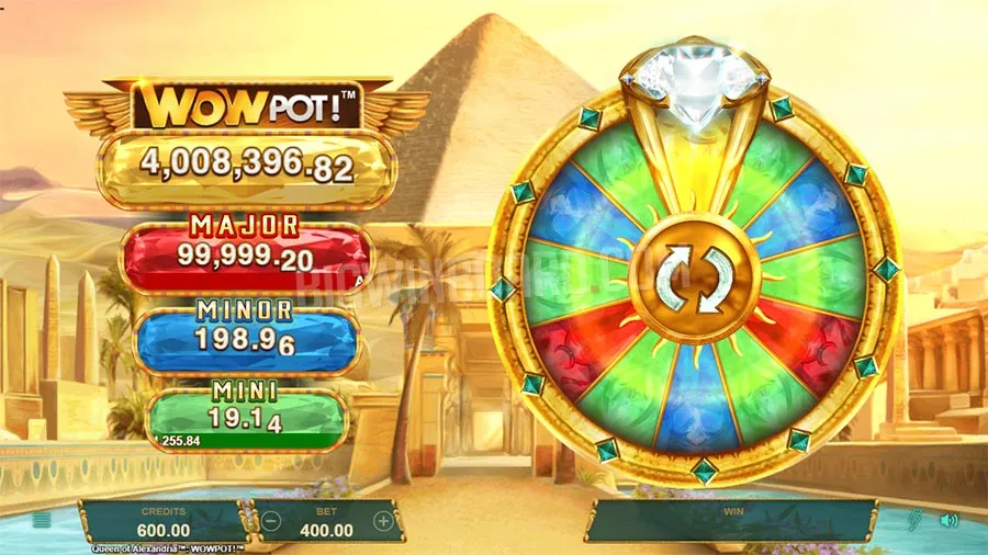 queen of alexandria slot