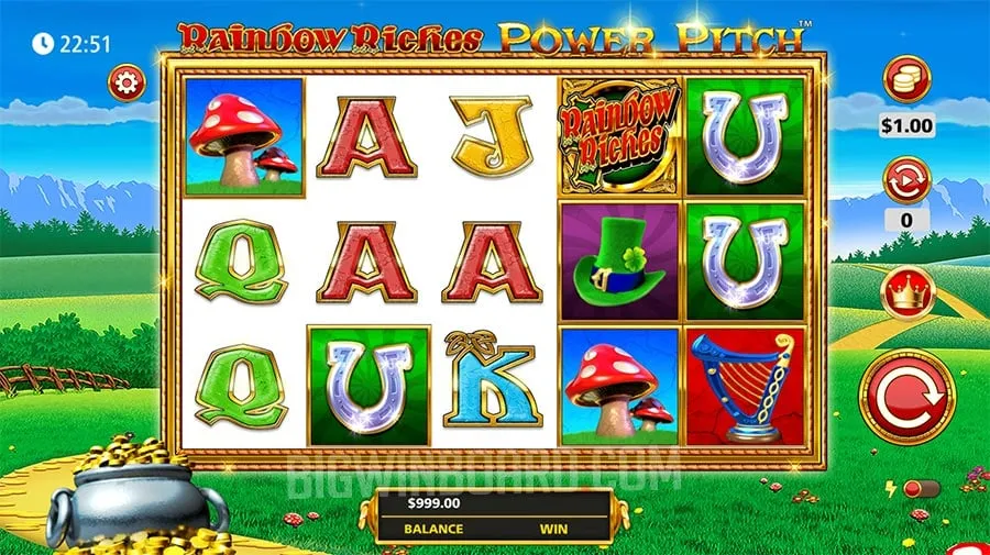 Rainbow Riches Power Pitch slot
