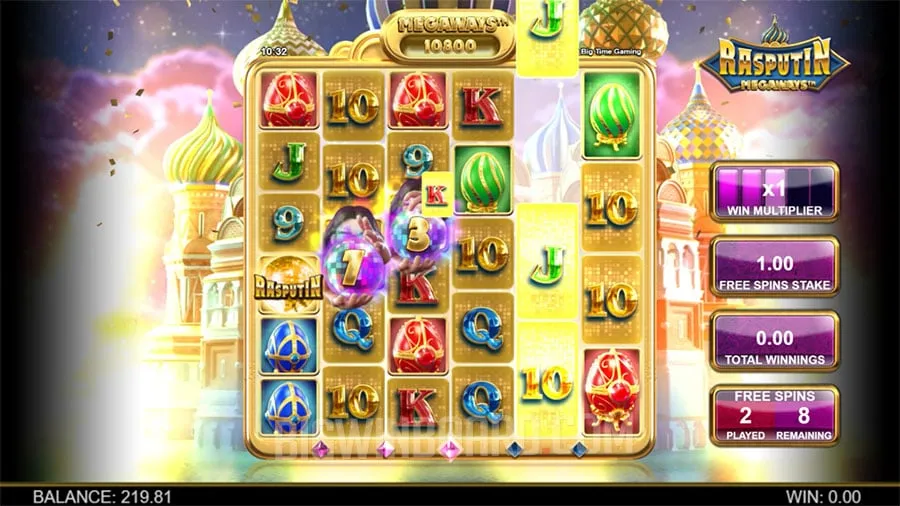 Rasputin Megaways slot
