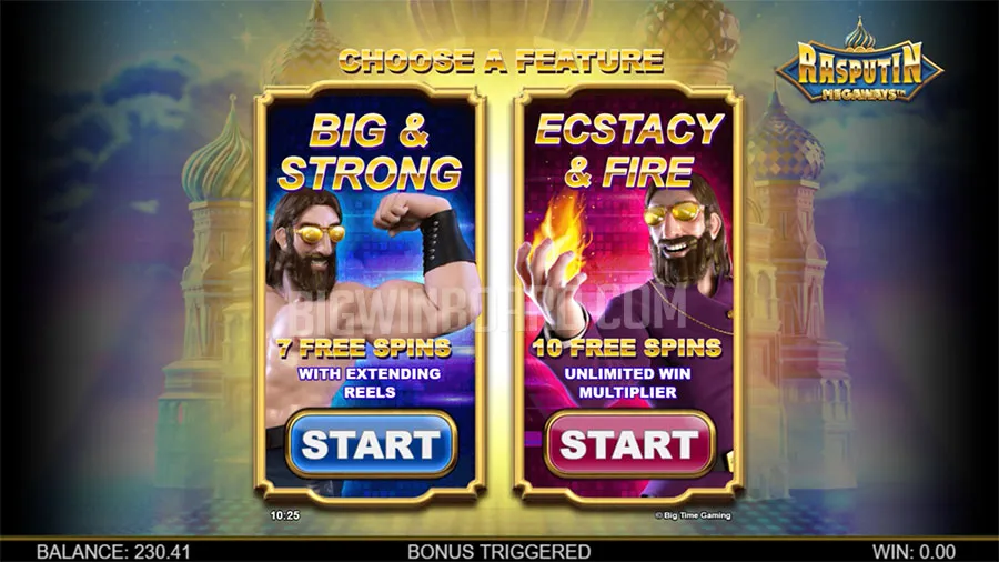 Rasputin Megaways slot