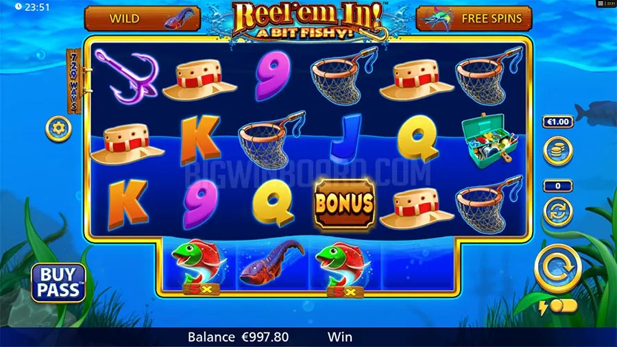 Reel ‘Em In A Bit Fishy slot