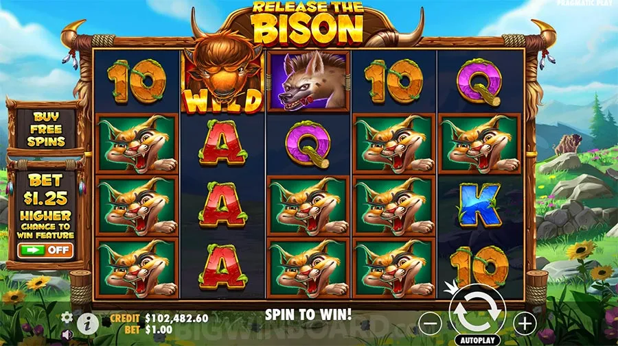 Release the Bison slot