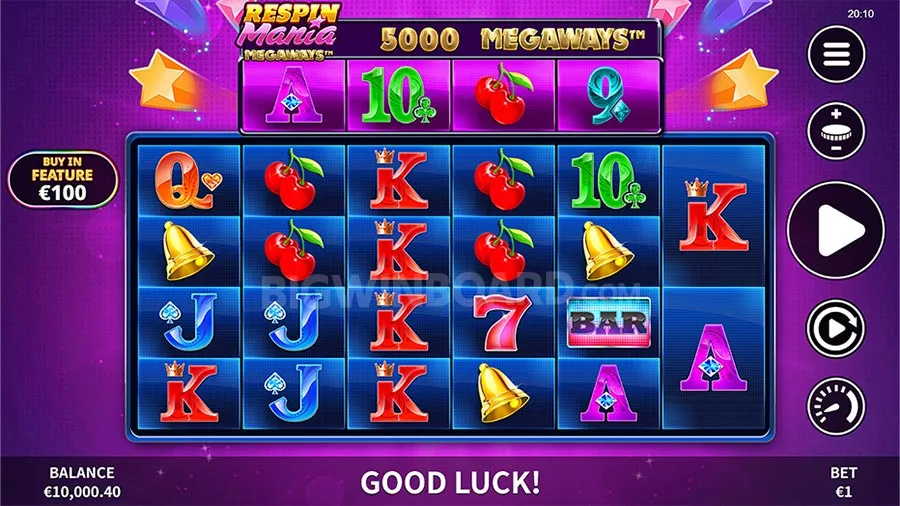 Respin Mania Megaways slot