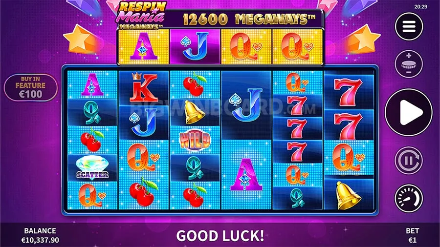 Respin Mania Megaways slot