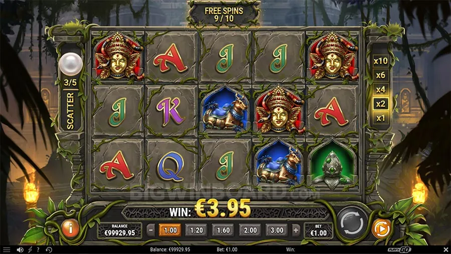 Rich Wilde and the Pearls of Vishnu slot