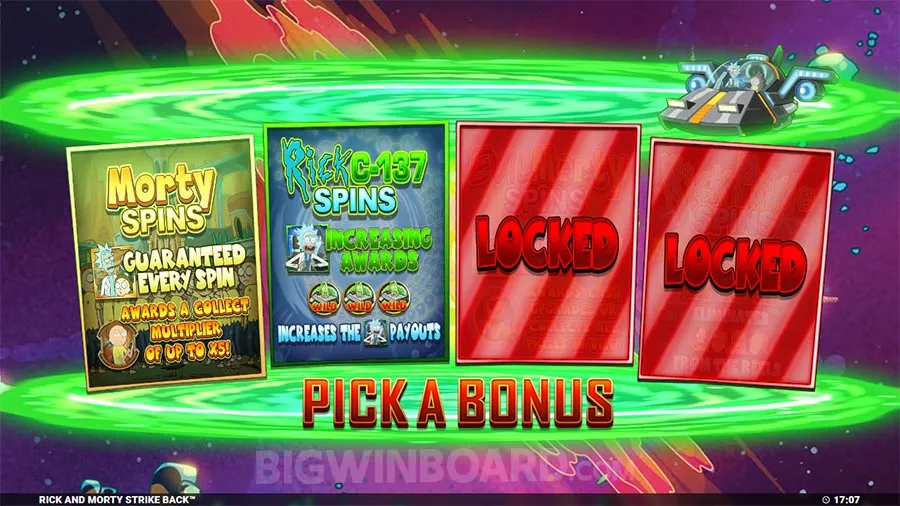 Rick And Morty Strike Back slot
