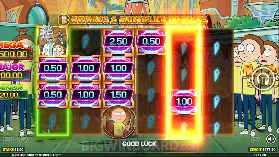 Rick And Morty Strike Back slot