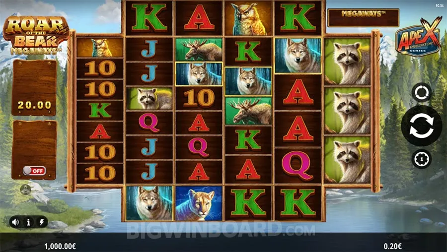 Roar of the Bear Megaways slot