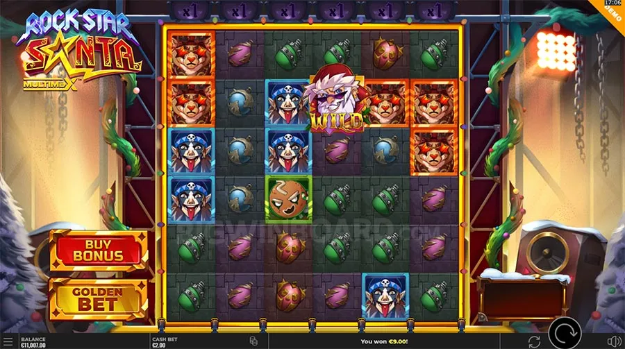 Rock Star Santa MultiMax slot