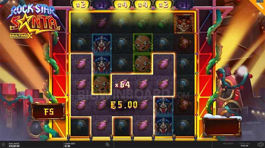 Rock Star Santa MultiMax slot