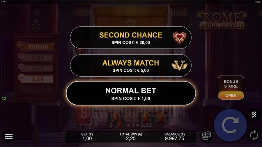 Rome Supermatch slot