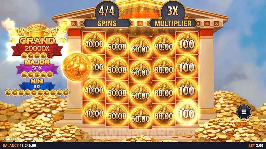Rome Fight For Gold Deluxe slot