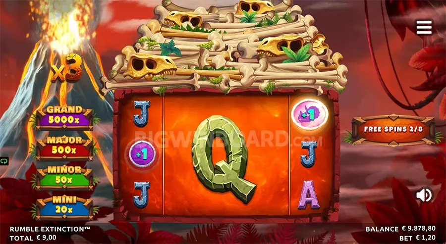 Rumble Extinction slot