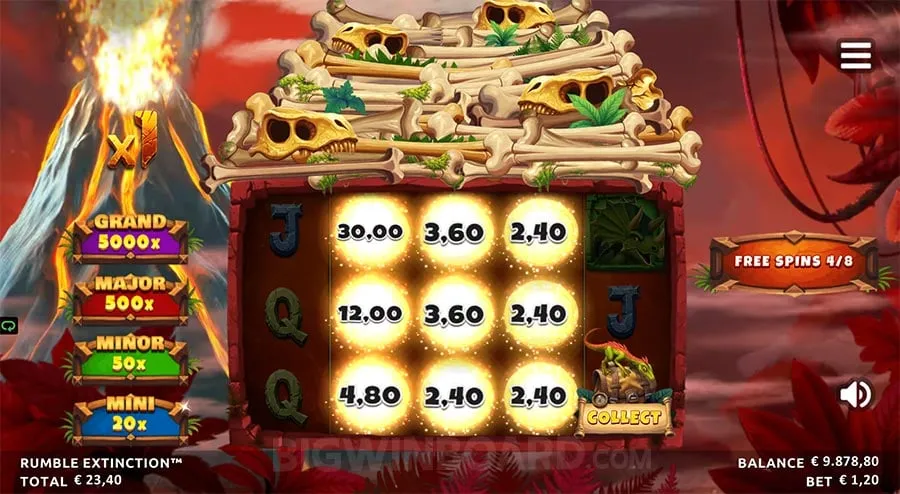 Rumble Extinction slot