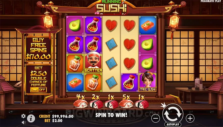 Running Sushi slot