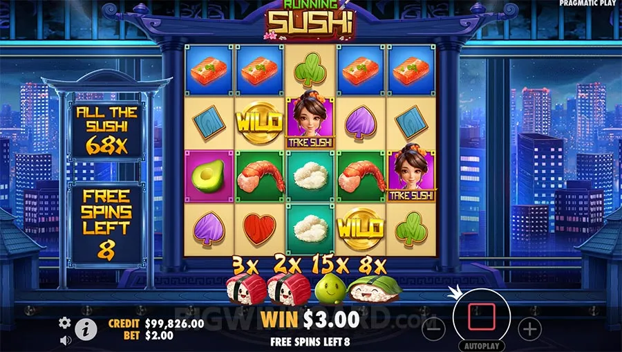 Running Sushi slot