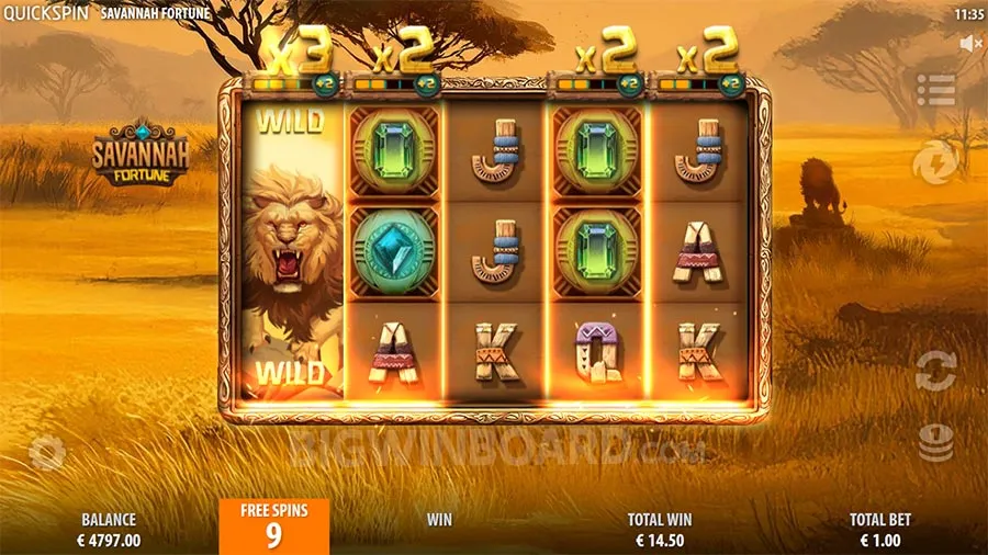 Savannah Fortune slot