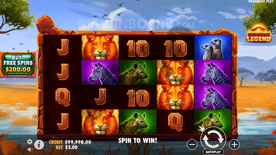 Savannah Legend slot