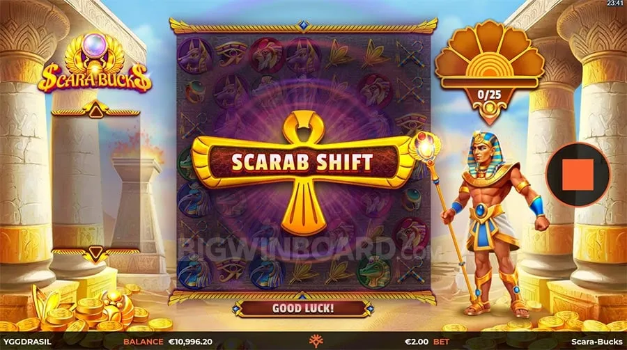 Scara-Bucks slot