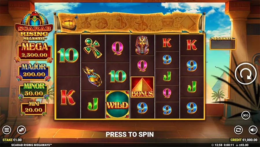 Scarab Rising Megaways slot
