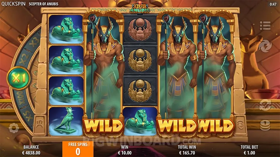 Scepter of Anubis slot