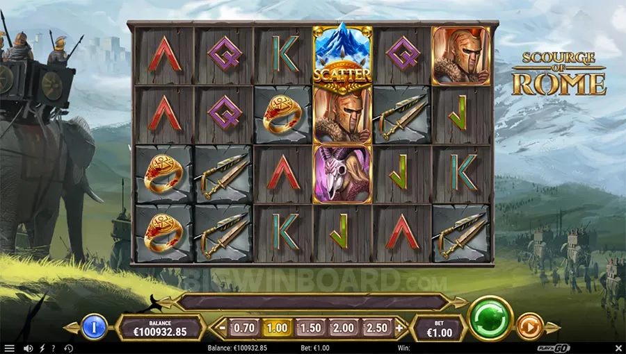Scourge of Rome slot