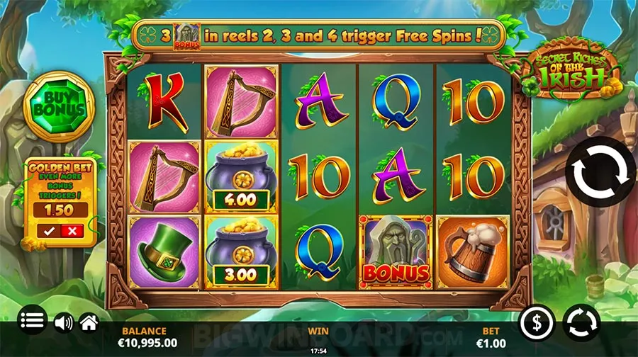 Secret Riches of the Irish slot