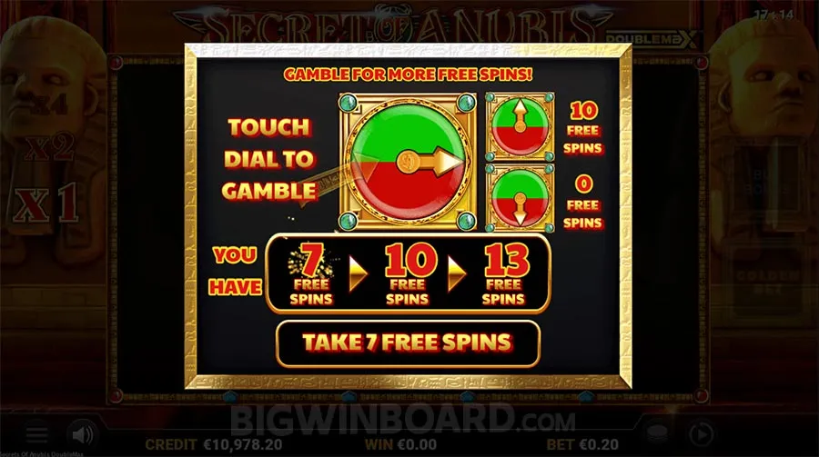 Secret of Anubis DoubleMax slot