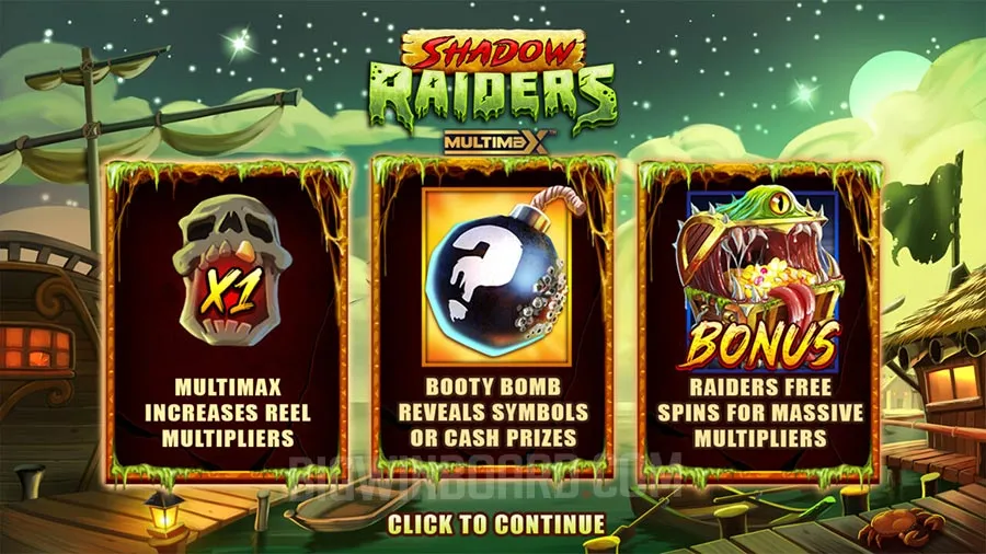 Shadow Raiders MultiMax slot