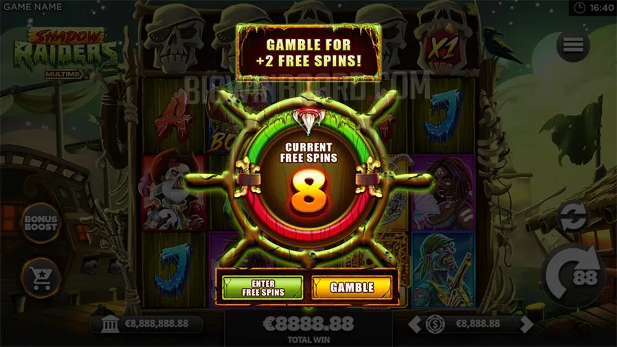 Shadow Raiders MultiMax slot