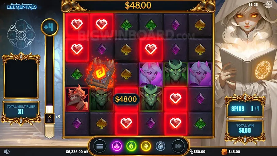 Shadow Summoner Elementals slot