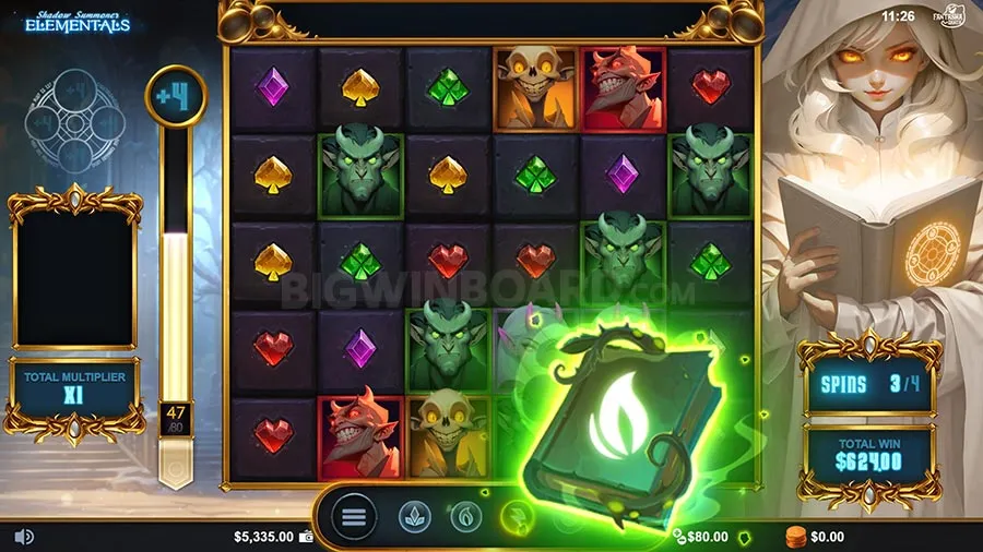 Shadow Summoner Elementals slot
