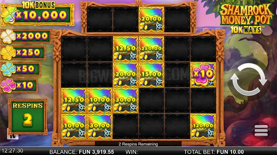 Shamrock Money Pot 10K Ways slot