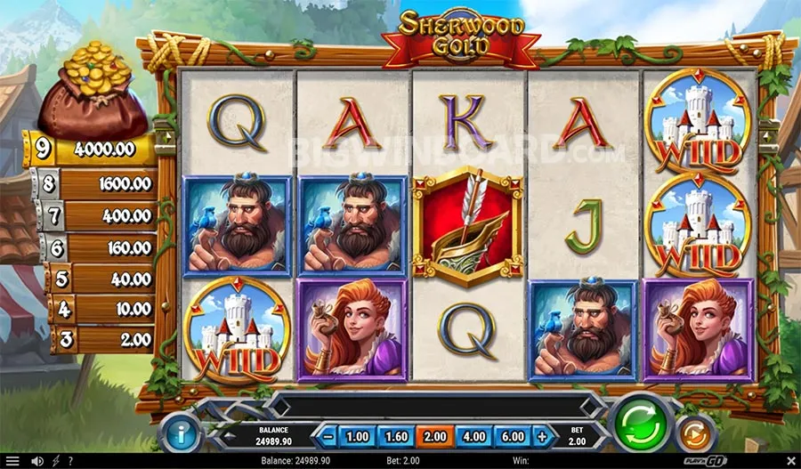 Sherwood Gold slot
