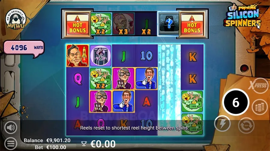 Silicon Spinners slot