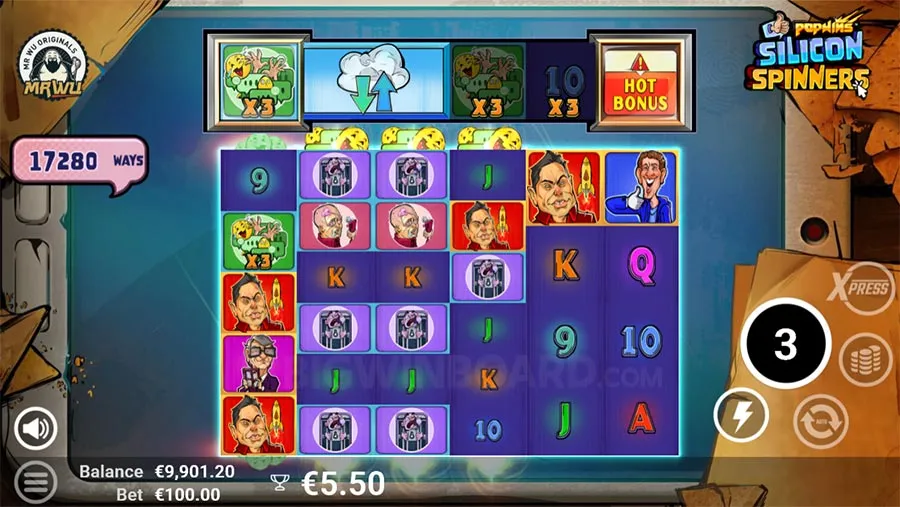 Silicon Spinners slot