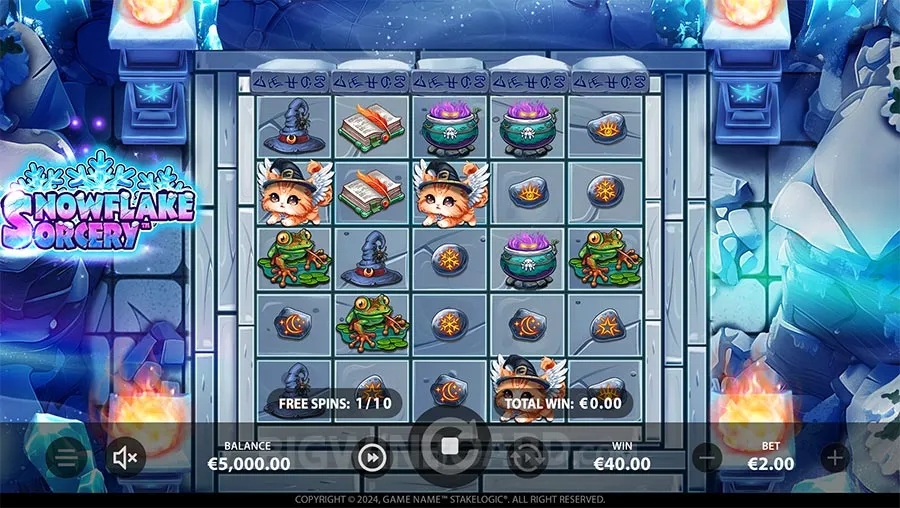 Snowflake Sorcery slot