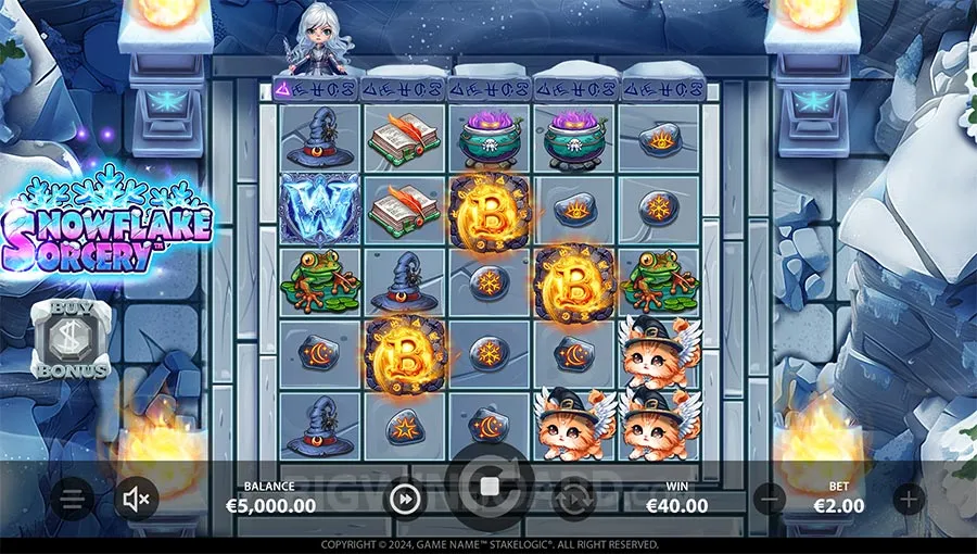 Snowflake Sorcery slot