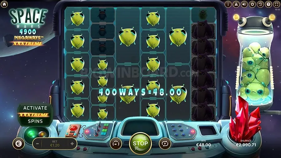 Space Wars XXXtreme Megaways slot