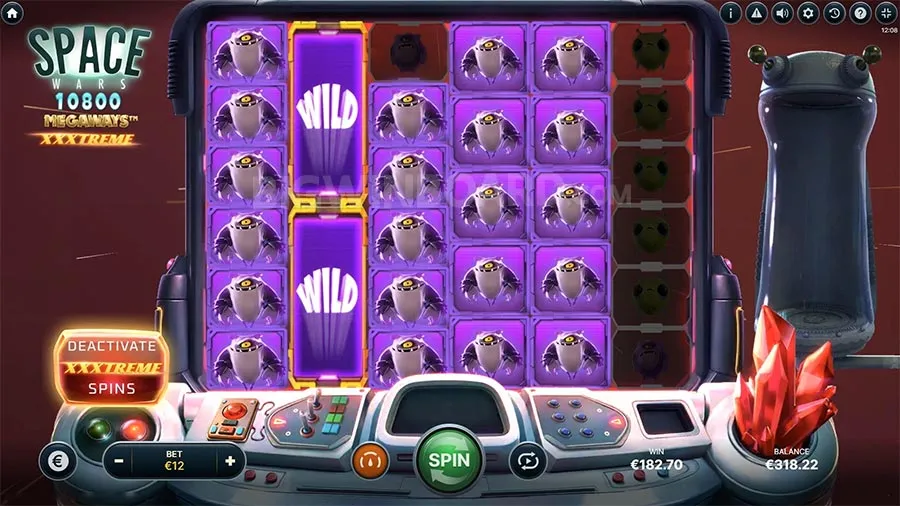 Space Wars XXXtreme Megaways slot