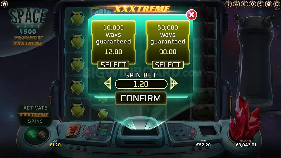 Space Wars XXXtreme Megaways slot